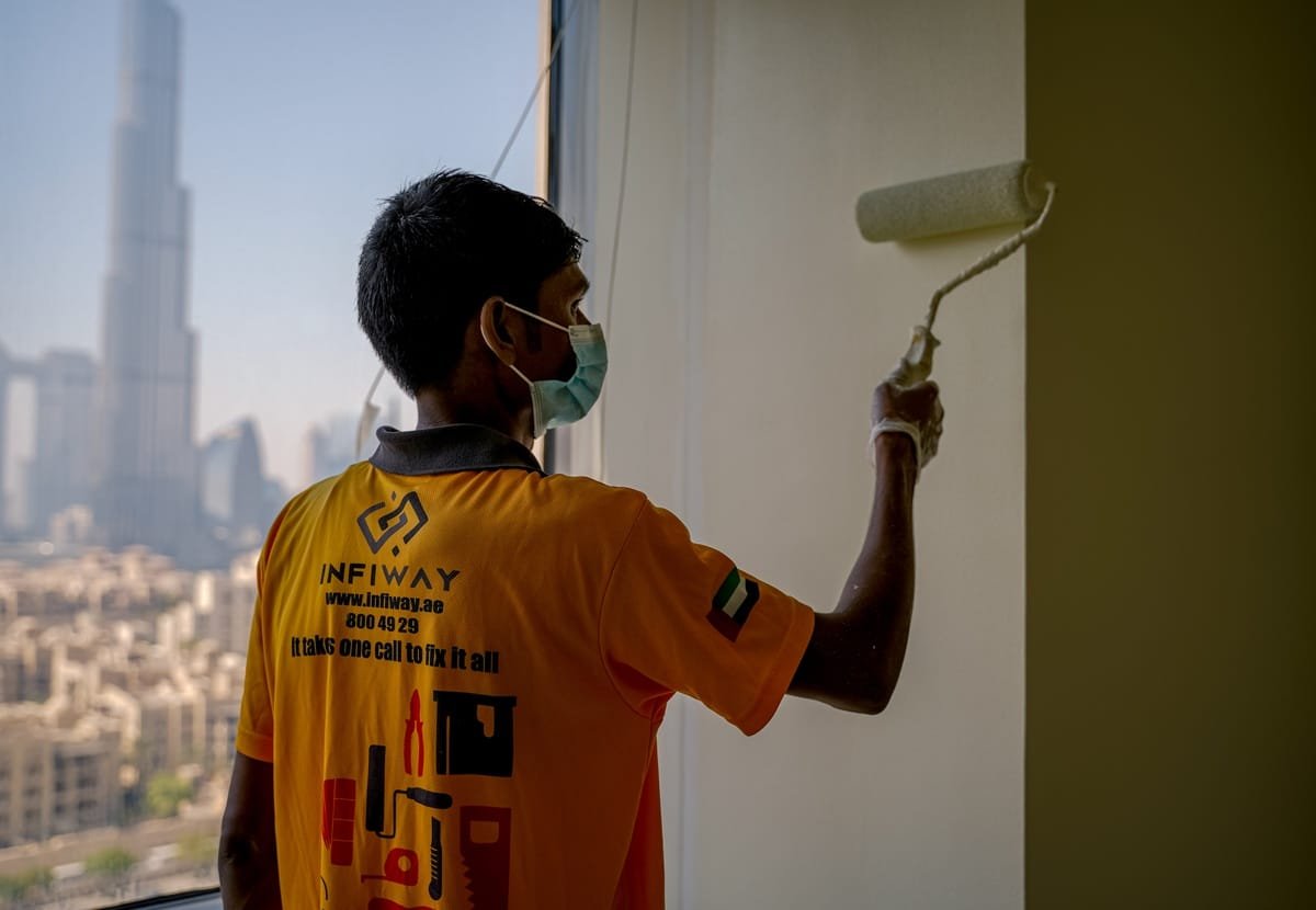 Apartment painting services in dubai