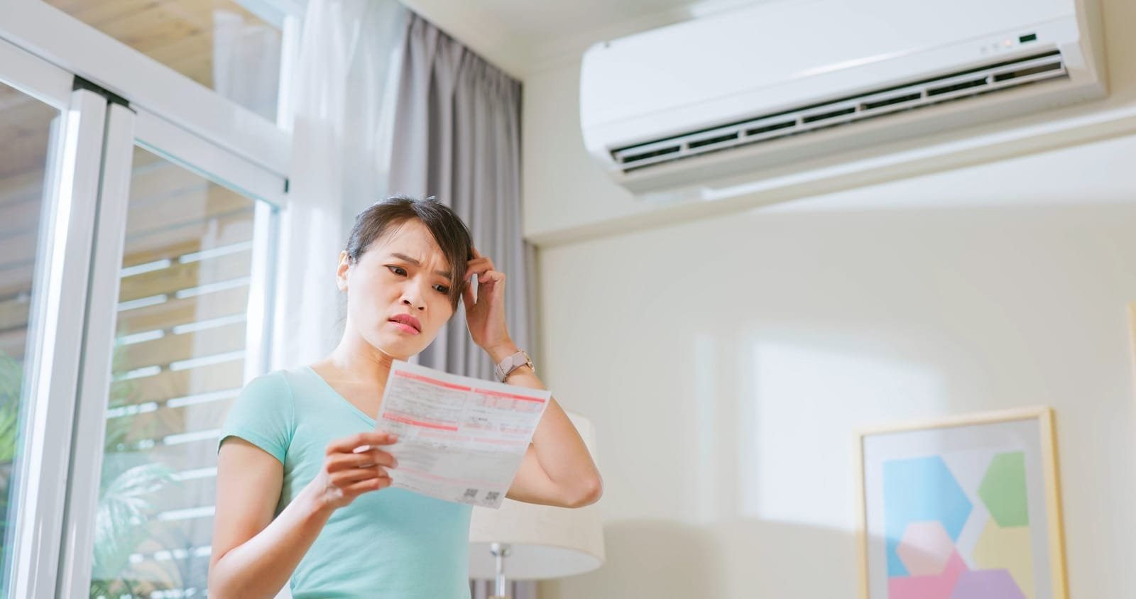 high electricity bill